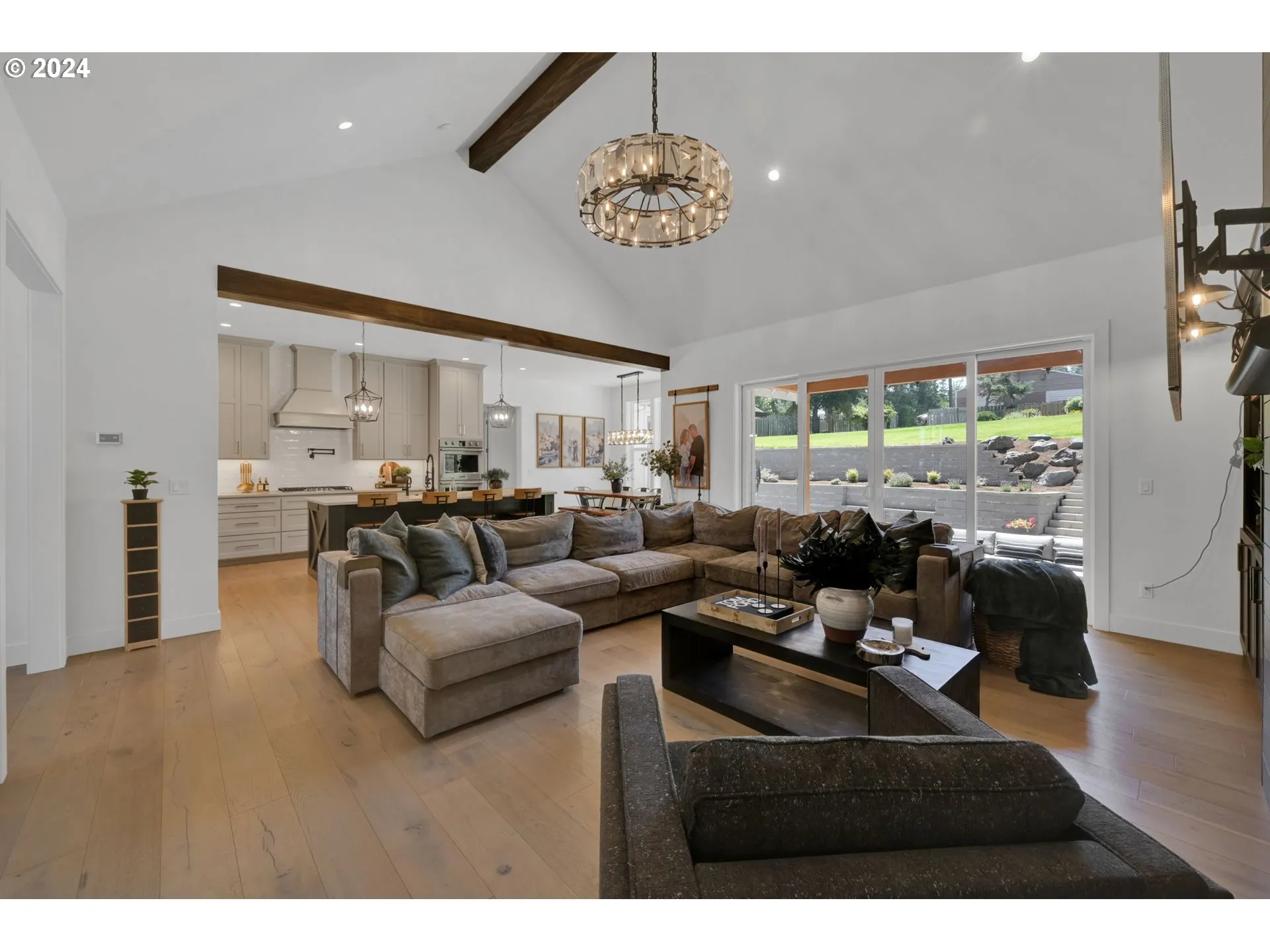 Living Room-View From