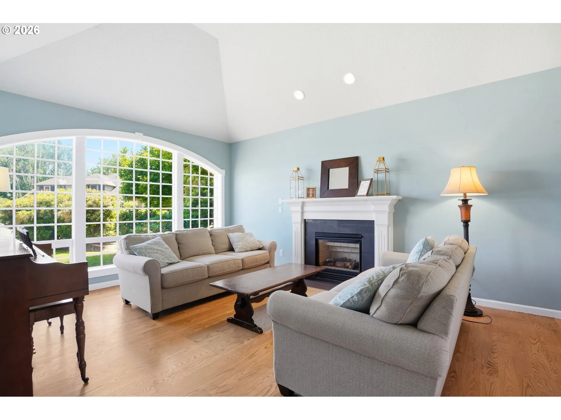 Living Room-Fireplace