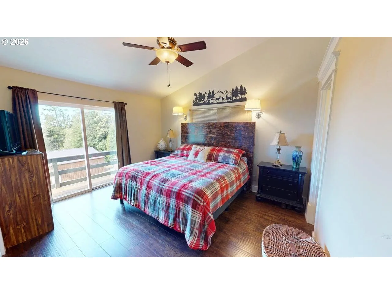 Owner's Suite Bedroom-Vaulted Ceilings