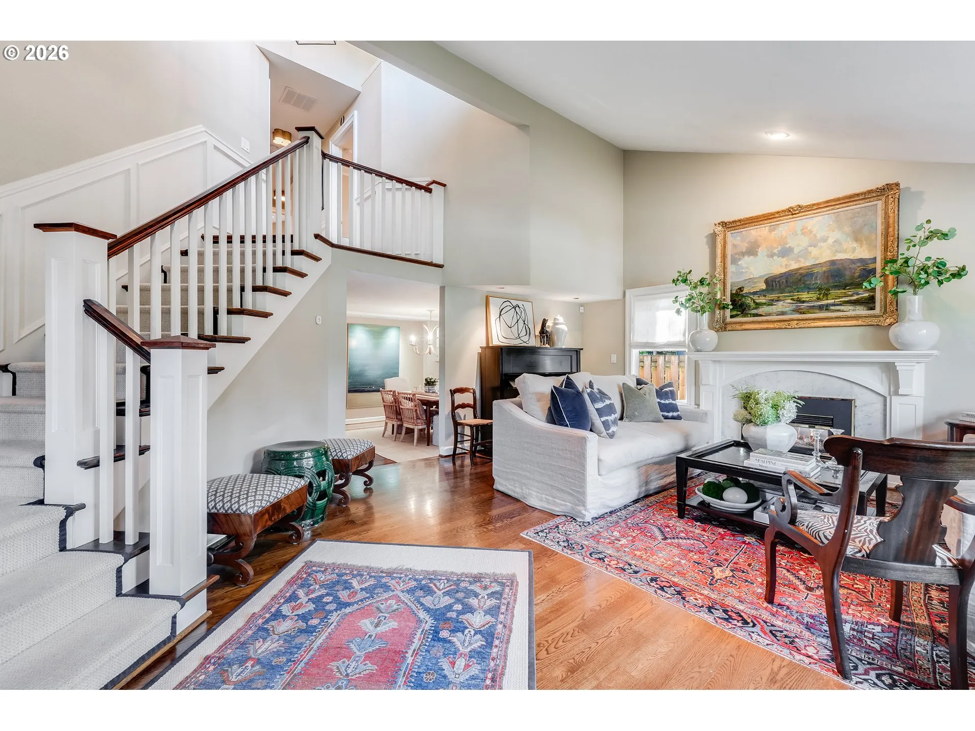 Living Room-Fireplace