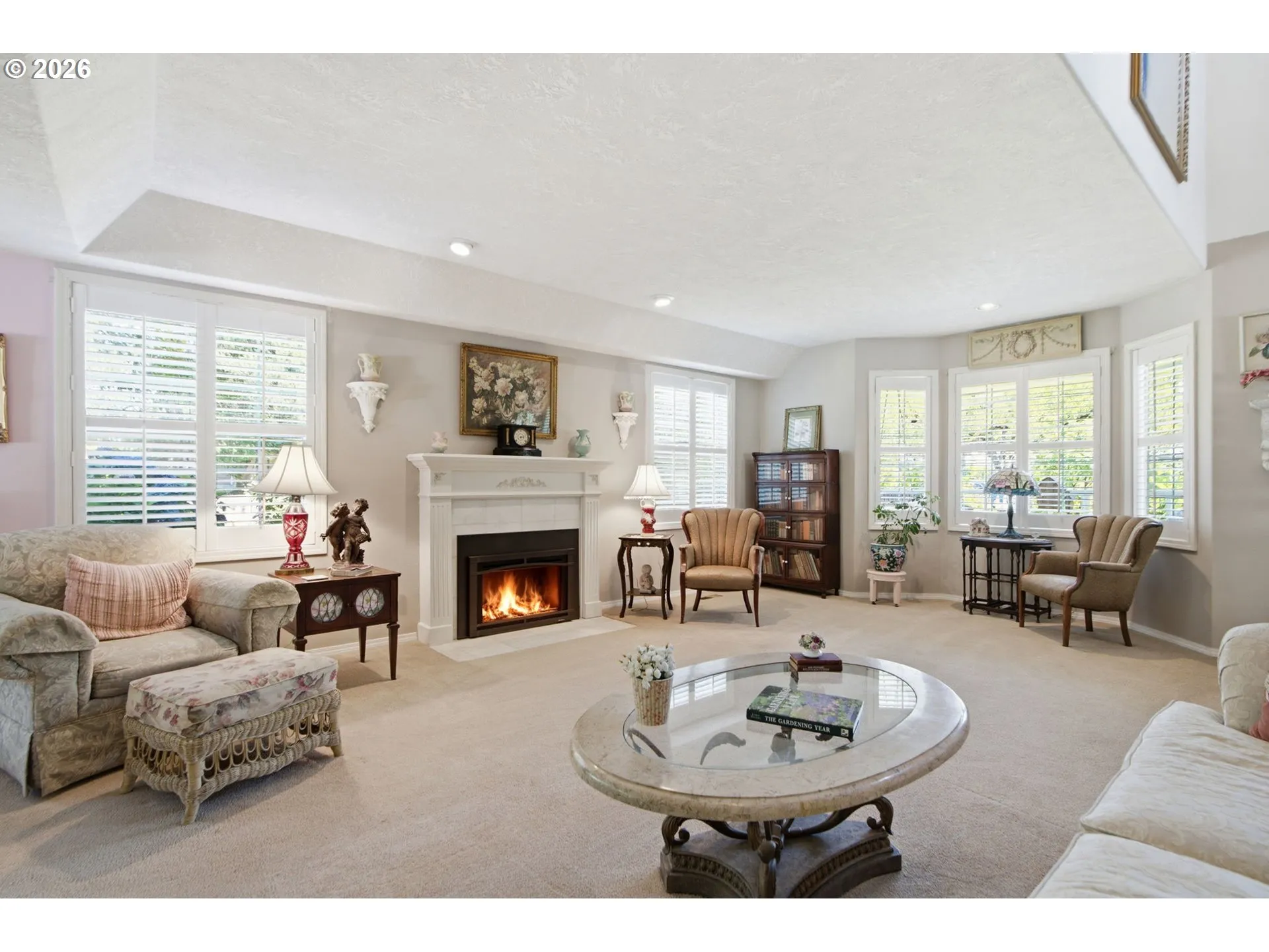 Living Room-Fireplace