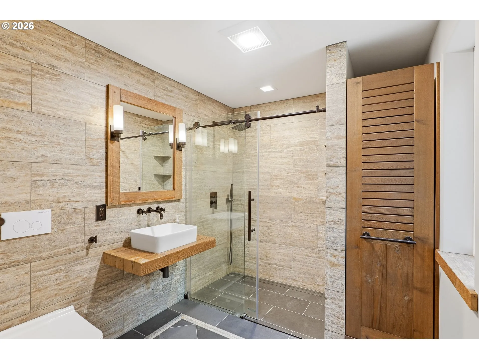 Bathroom, Attached-Walk in Shower