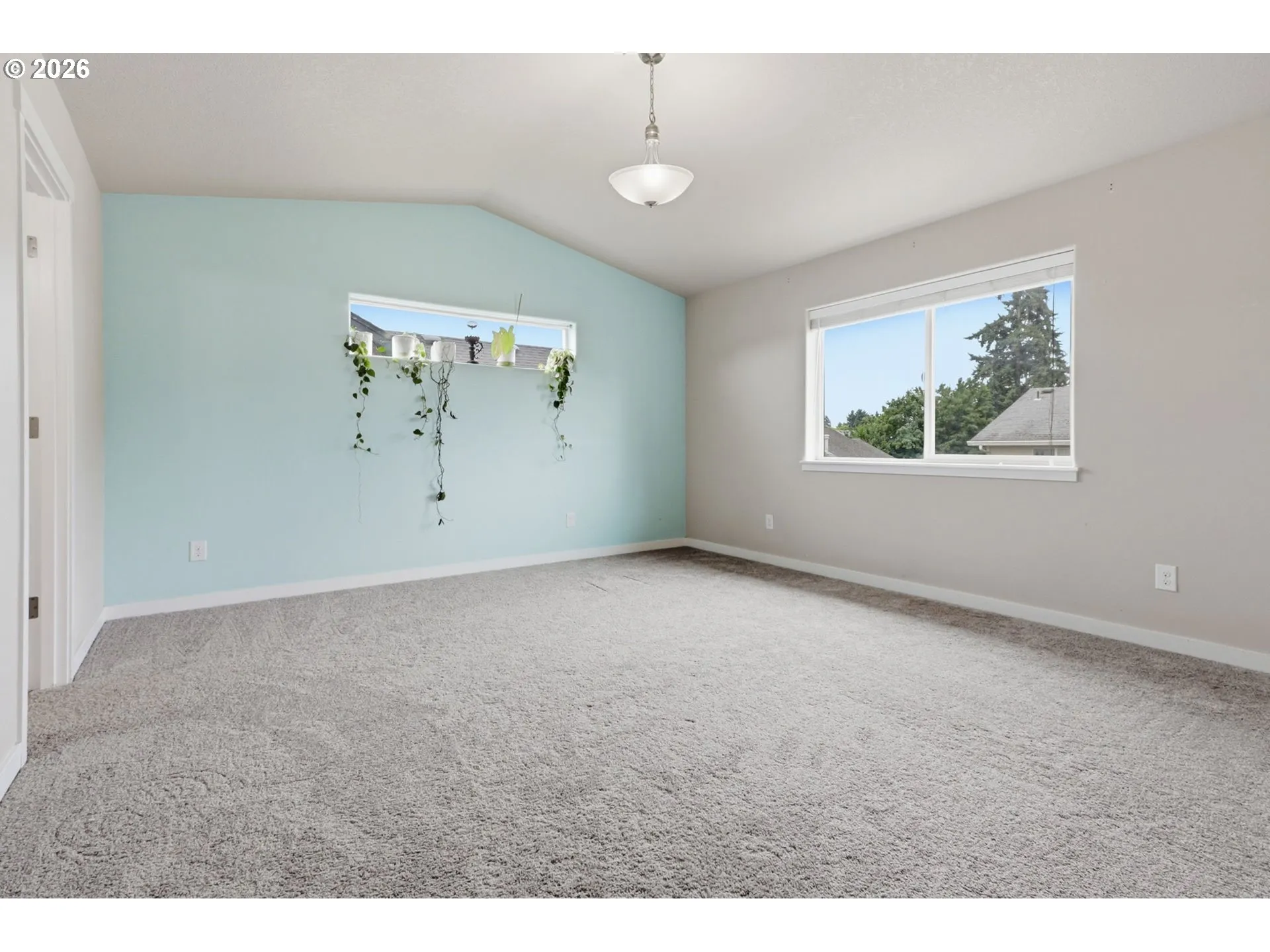 Primary Bedroom-Vaulted Ceilings