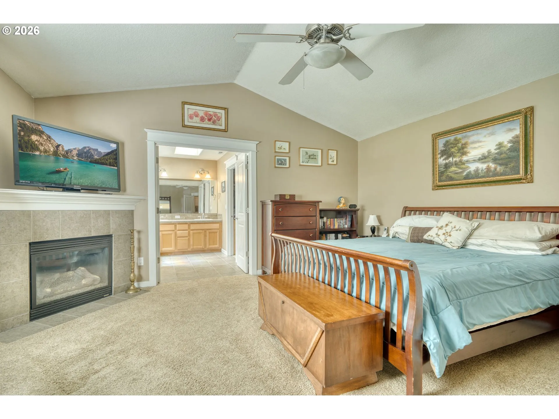 Owner's Suite Bedroom-Upper