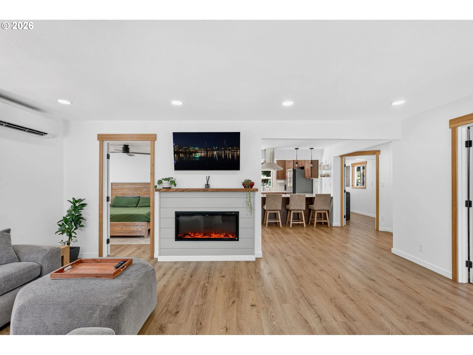 Living Room-Fireplace
