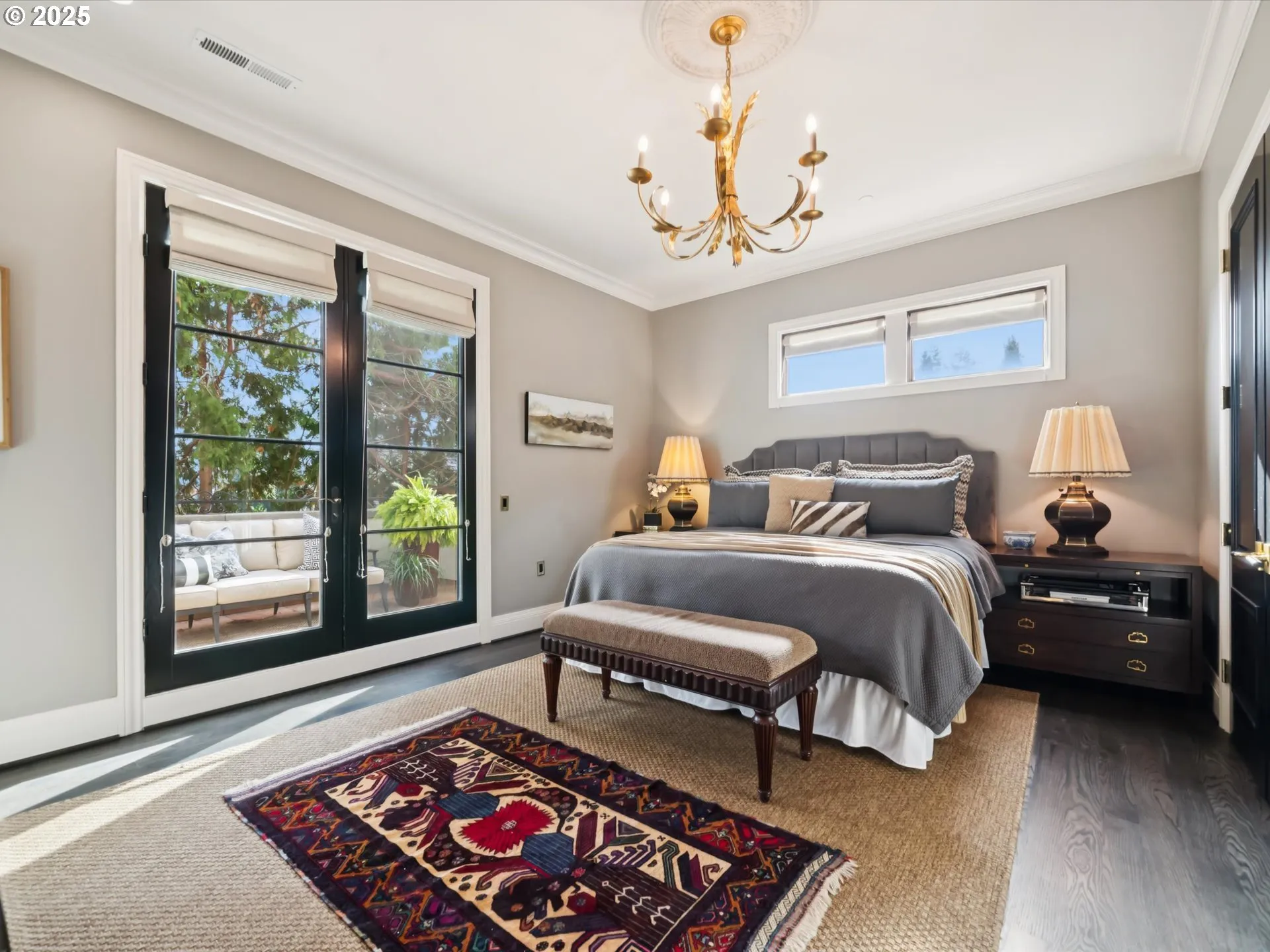 Owner's Suite Bedroom-Vaulted Ceilings