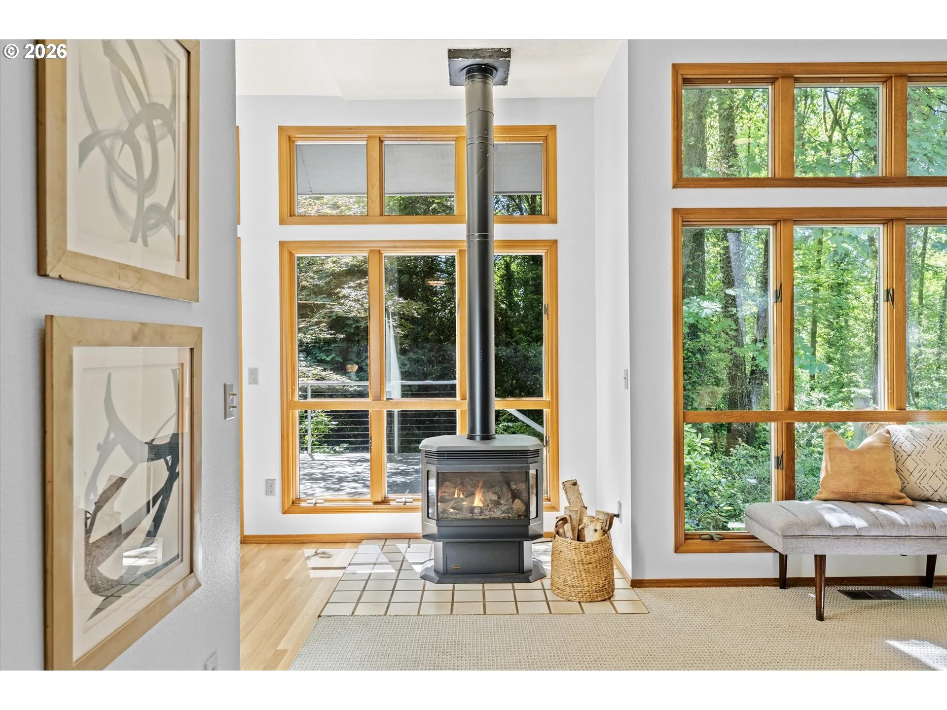 Living Room-View From