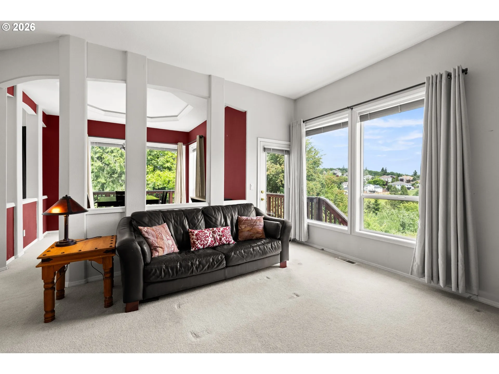 Living Room-View From