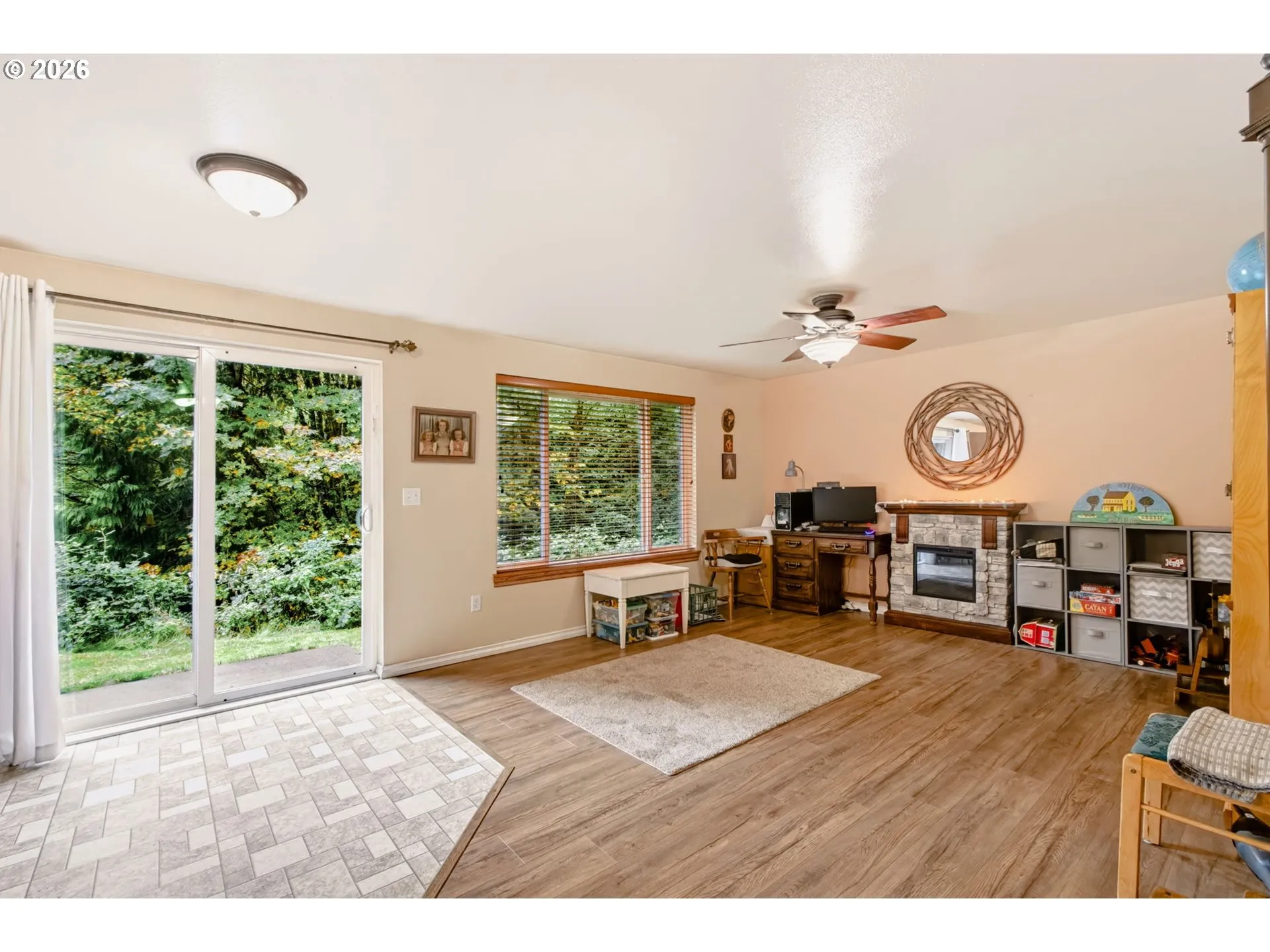 Family Room-Ceiling Fan