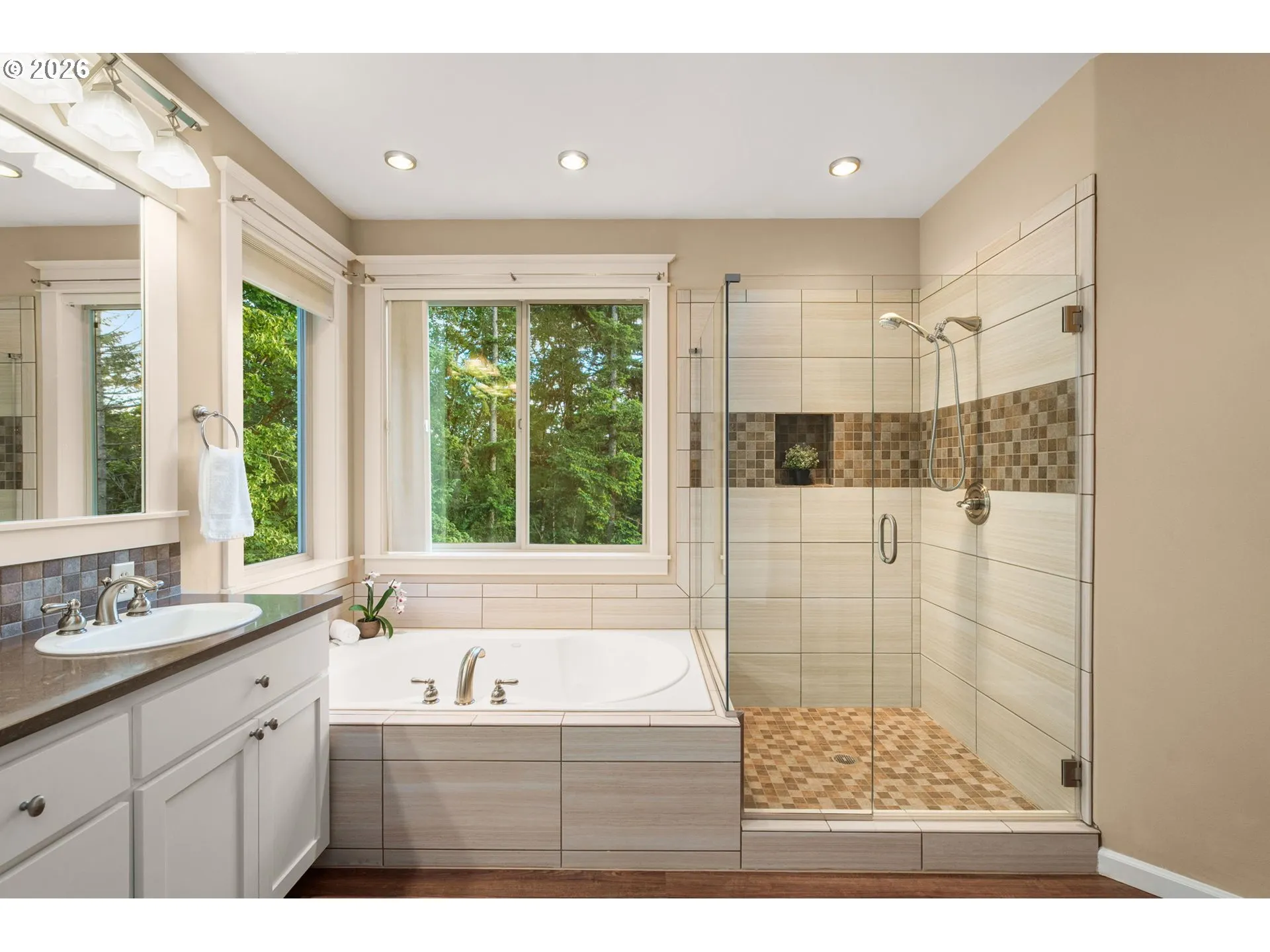 Primary Bedroom-Attached Bathroom