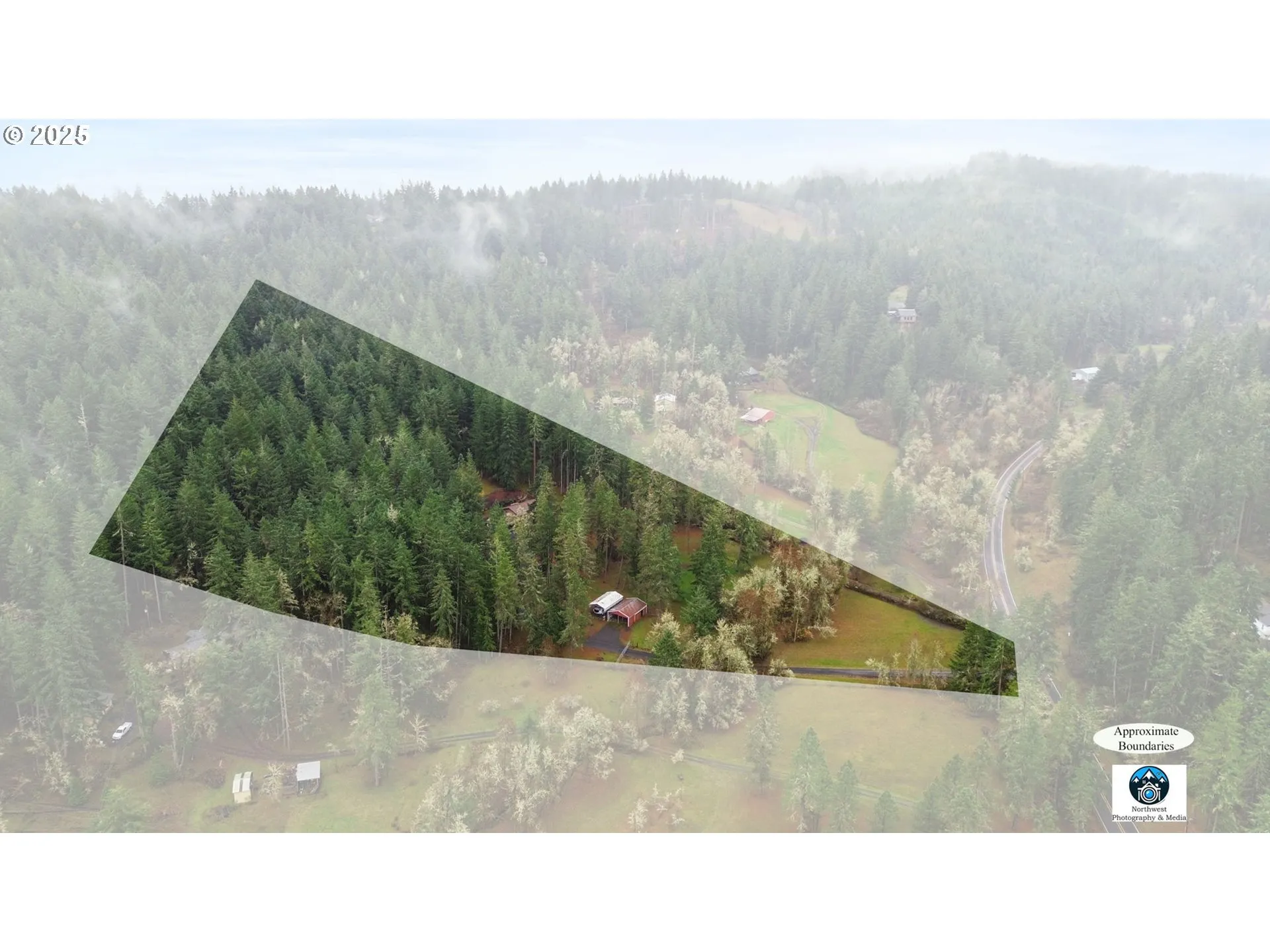 Approximate Property Lines-Aerial