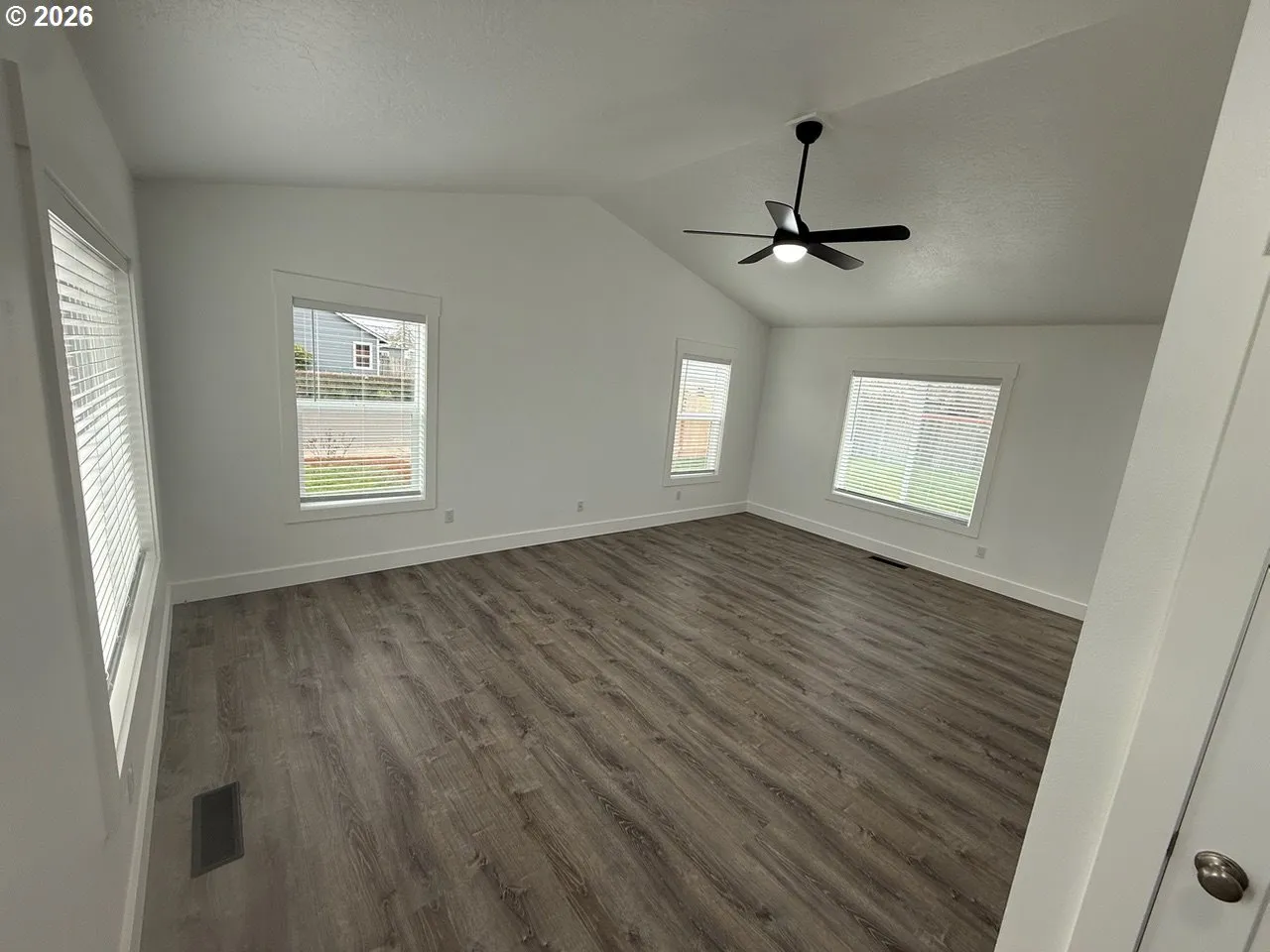 Owner's Suite Bedroom-Vaulted Ceilings