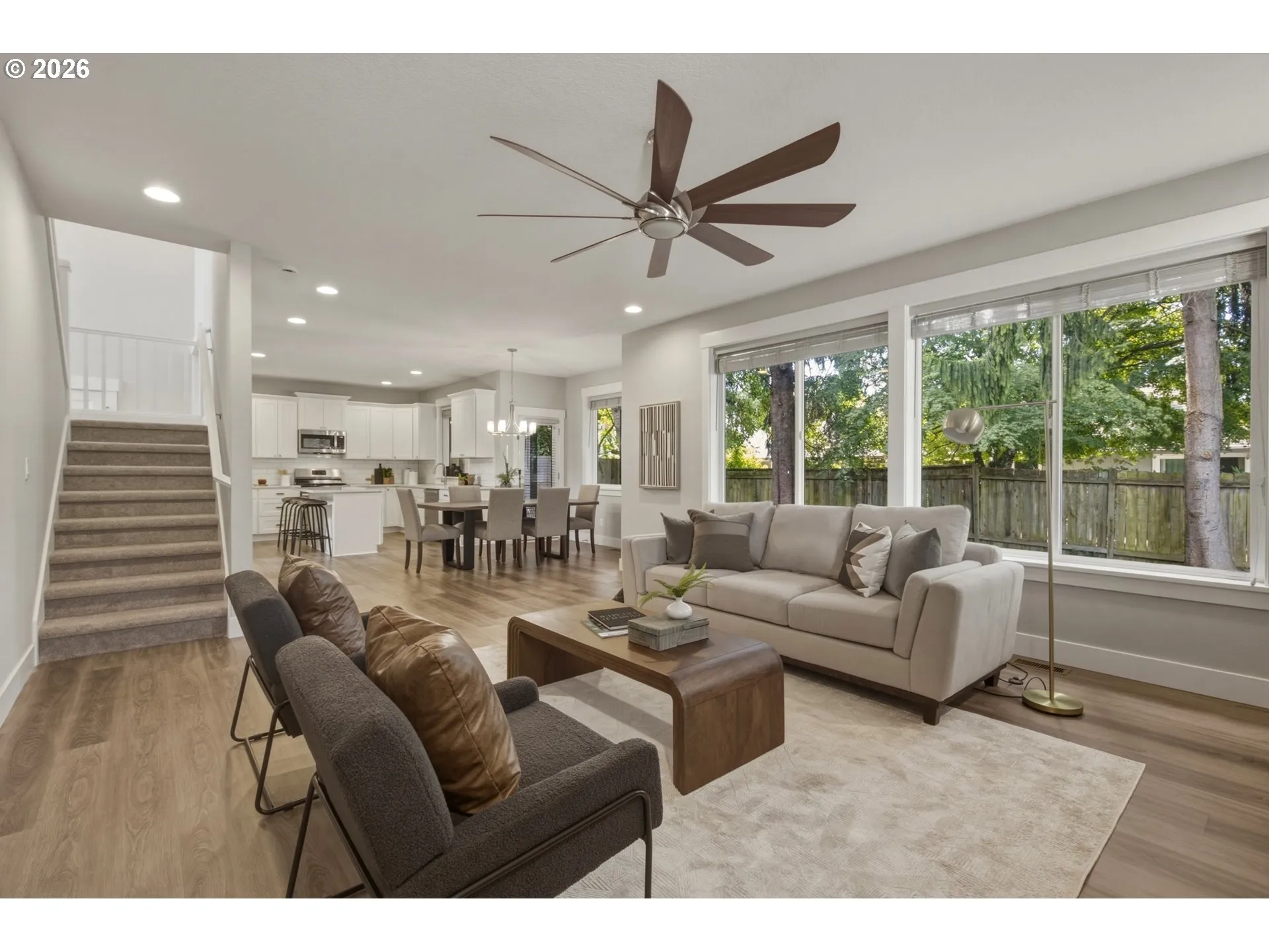 Living Room-Ceiling Fan