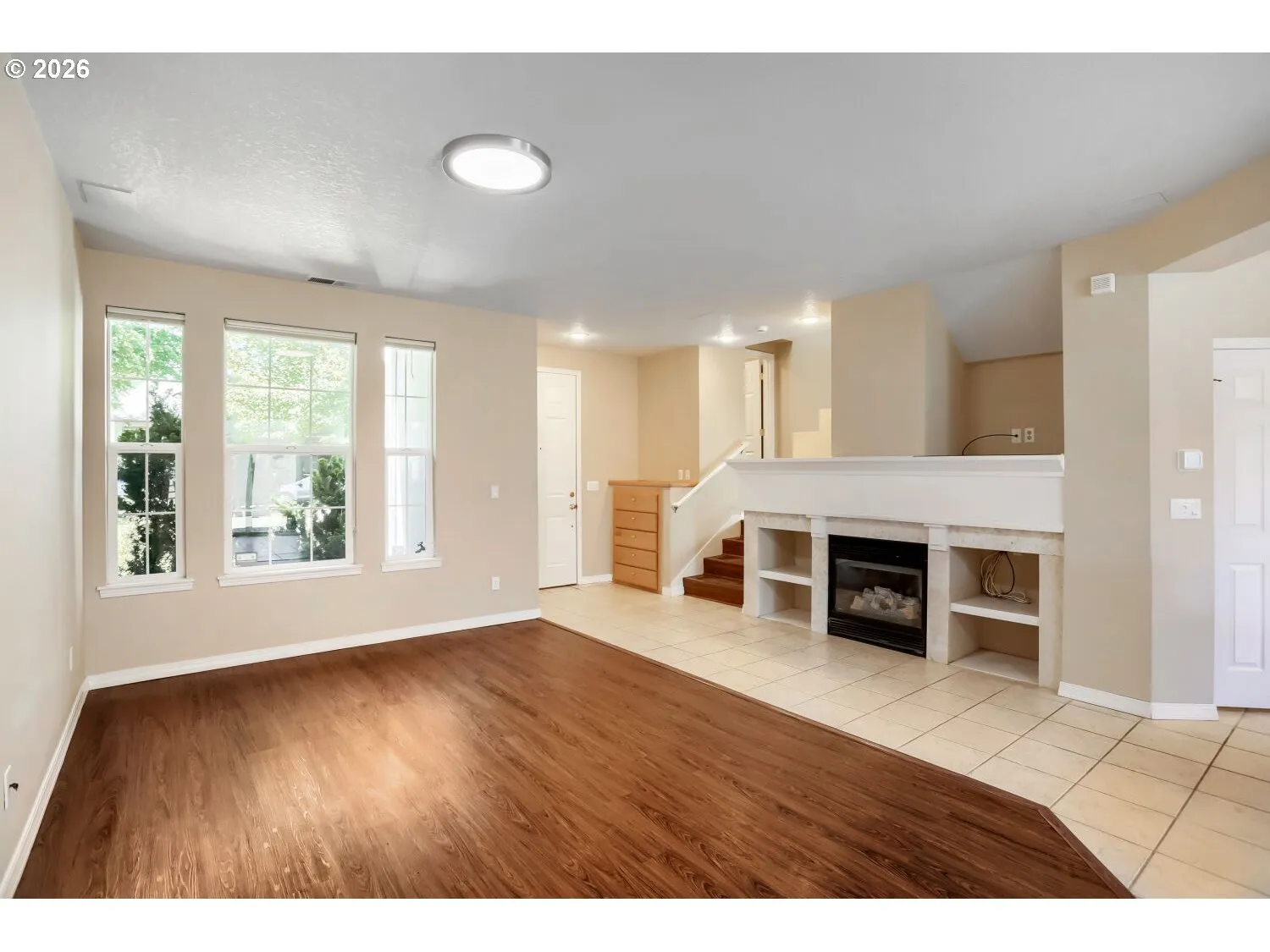 Living Room-Built-In Shelving