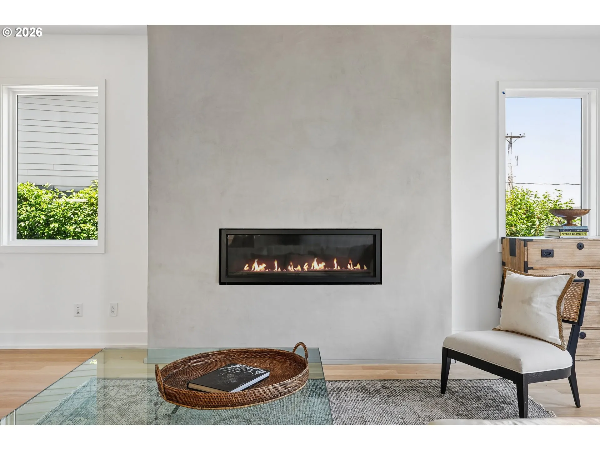 Living Room-Fireplace