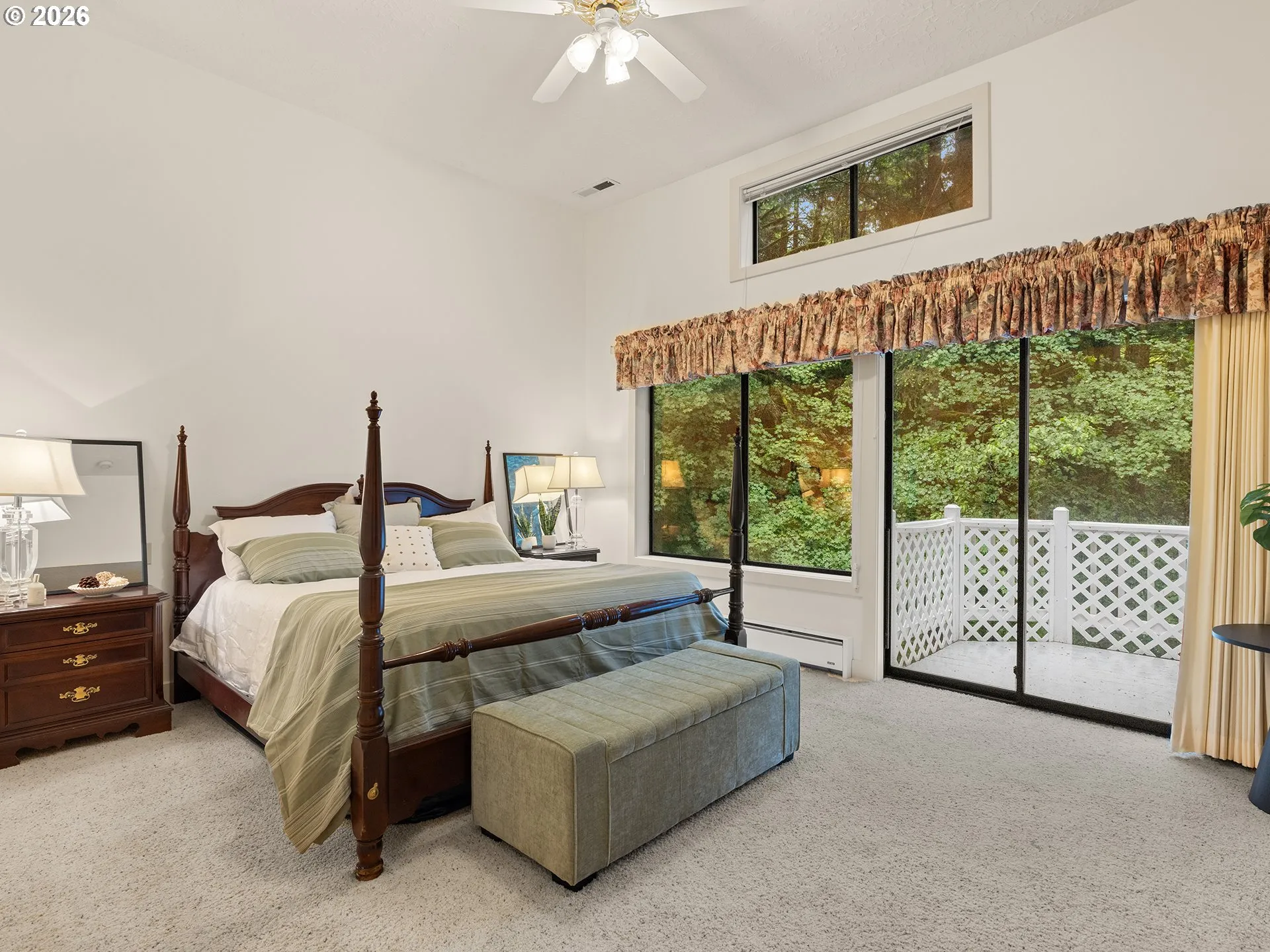 Primary Bedroom-Vaulted Ceilings