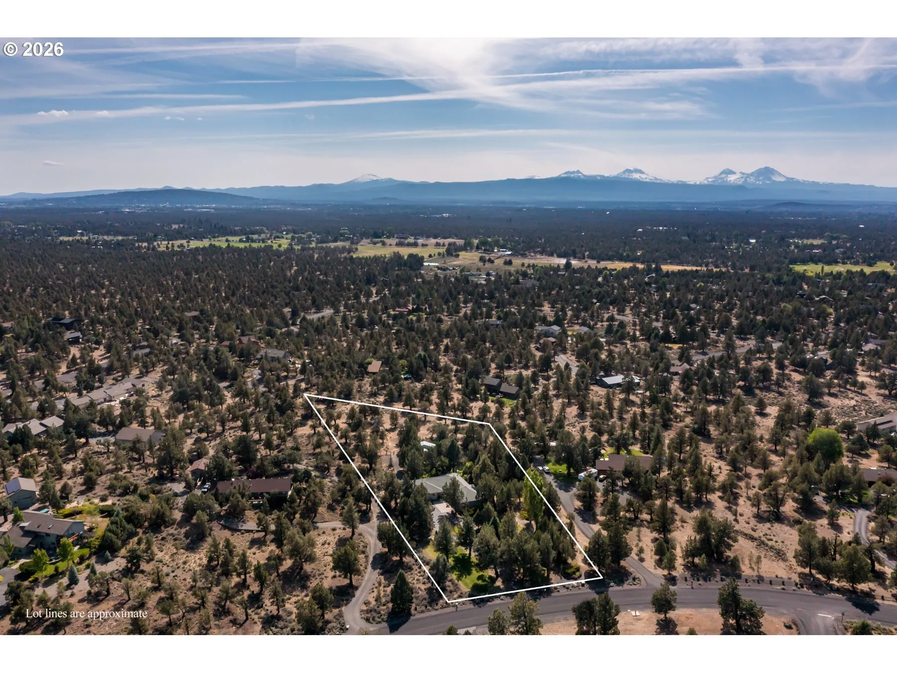 Approximate Property Lines-Aerial
