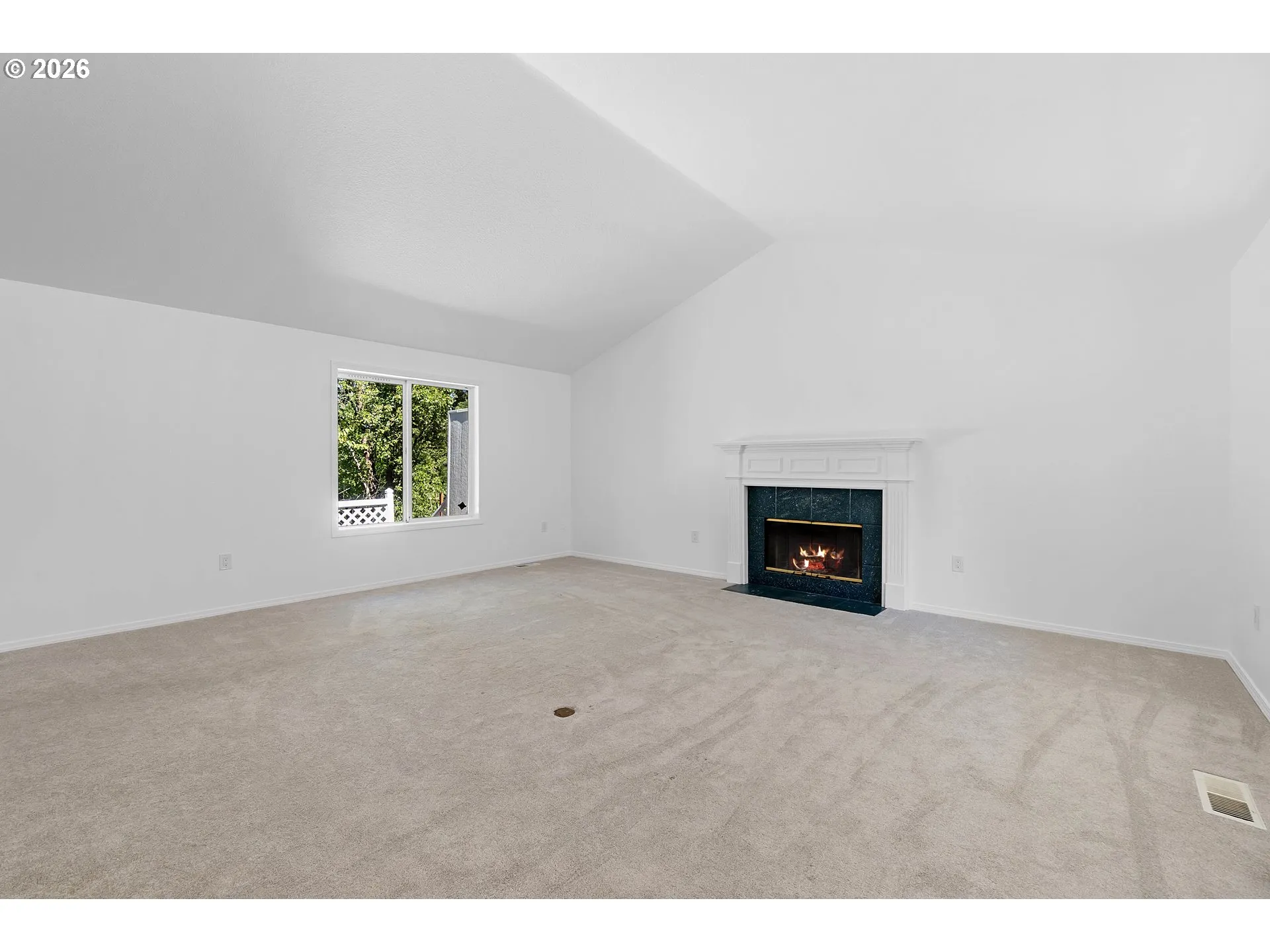 Living Room-Vaulted Ceilings