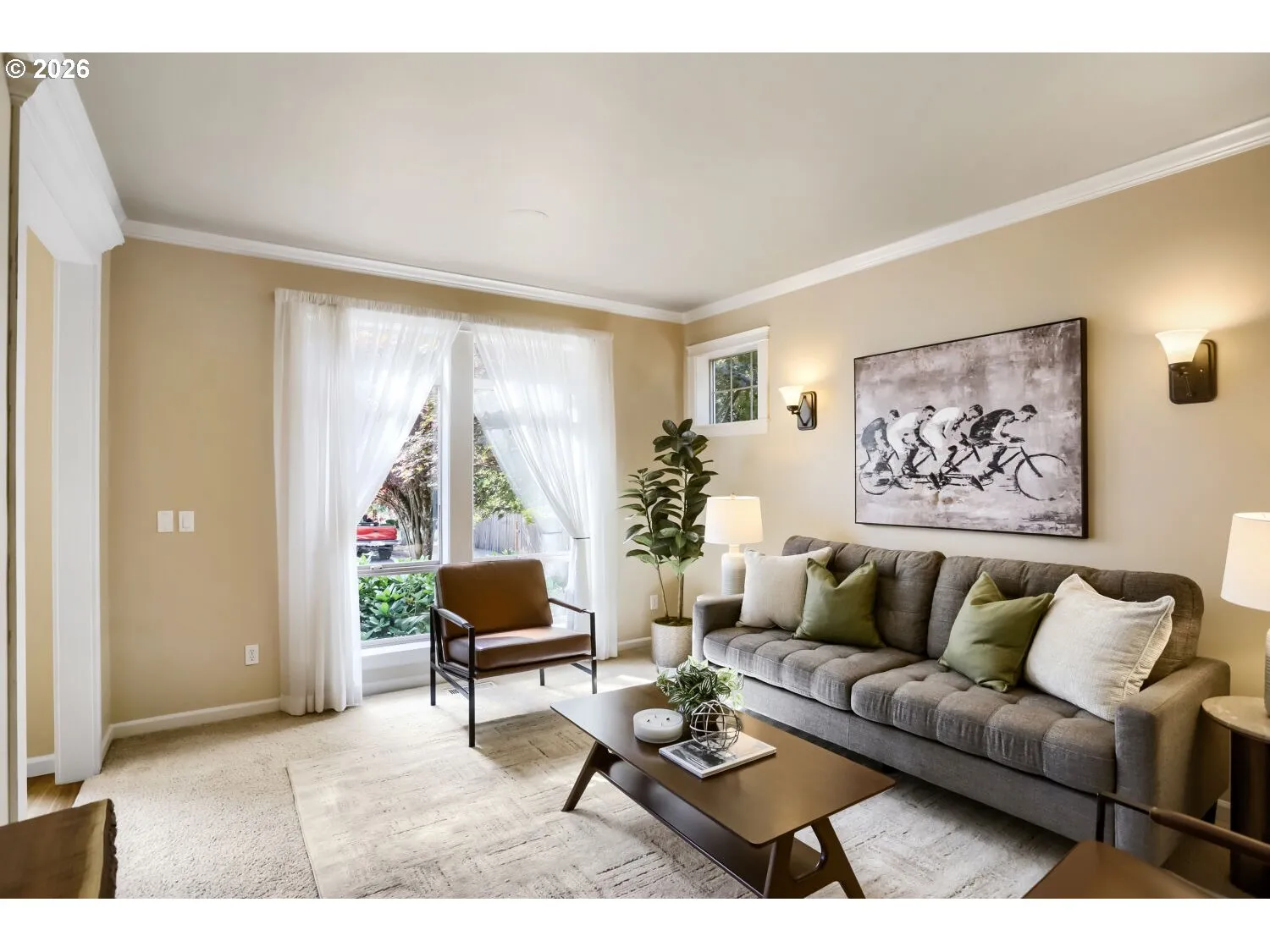 Living Room-View From