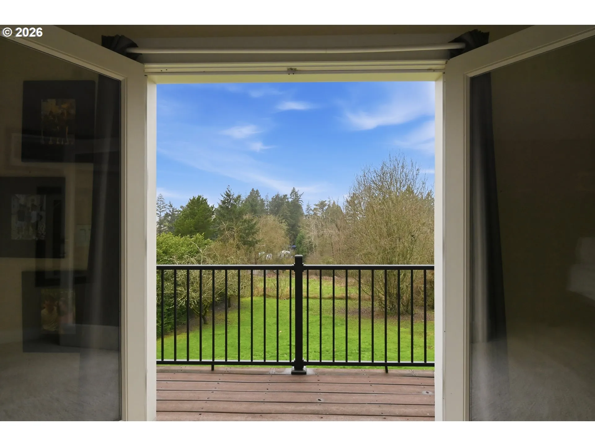 Bedroom, Owner's Suite-View From
