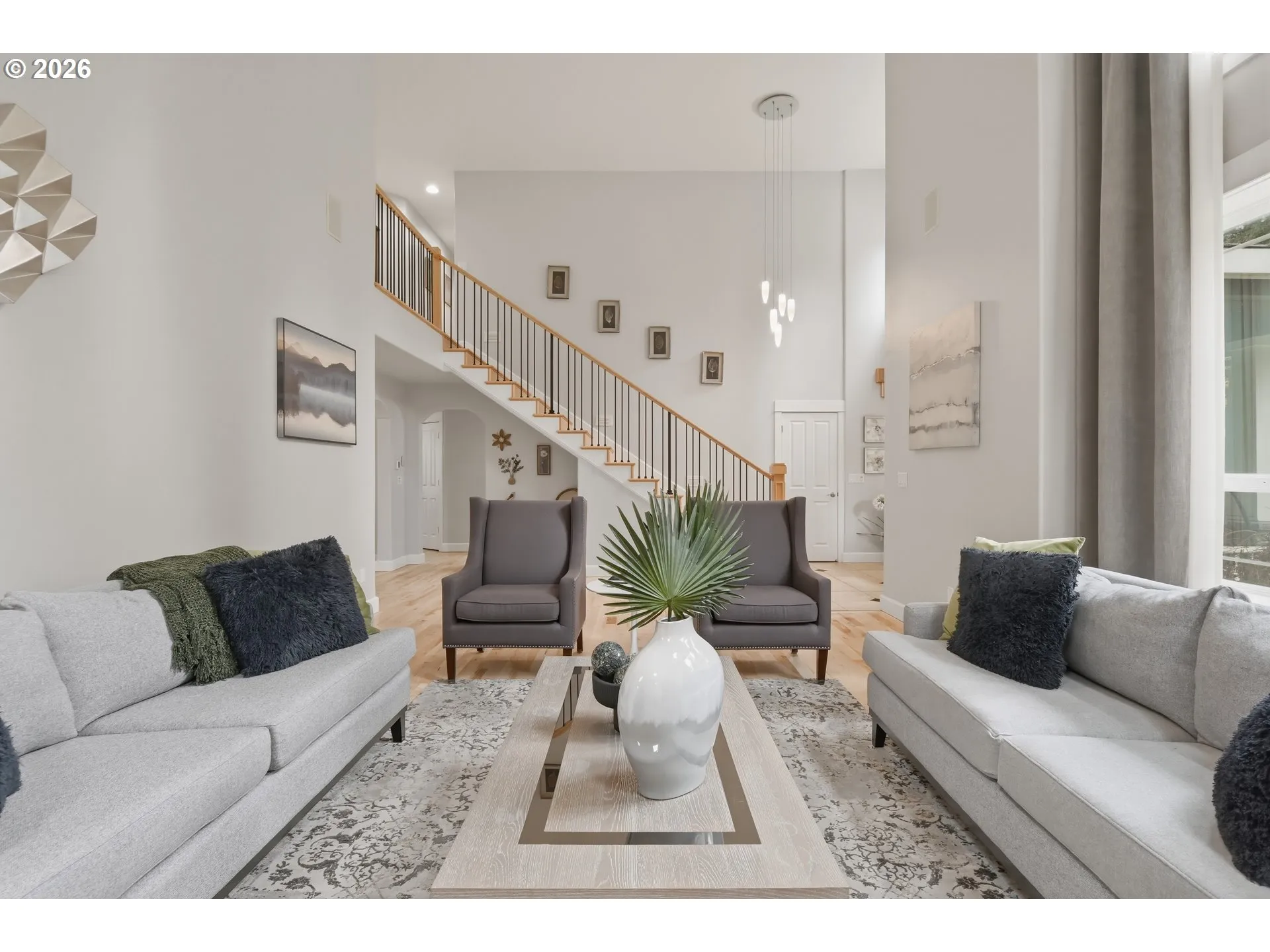 Living Room-View From