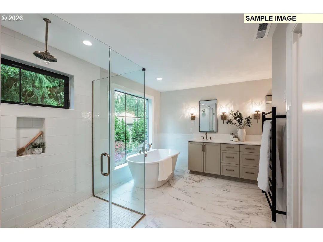 Primary Bedroom-Attached Bathroom