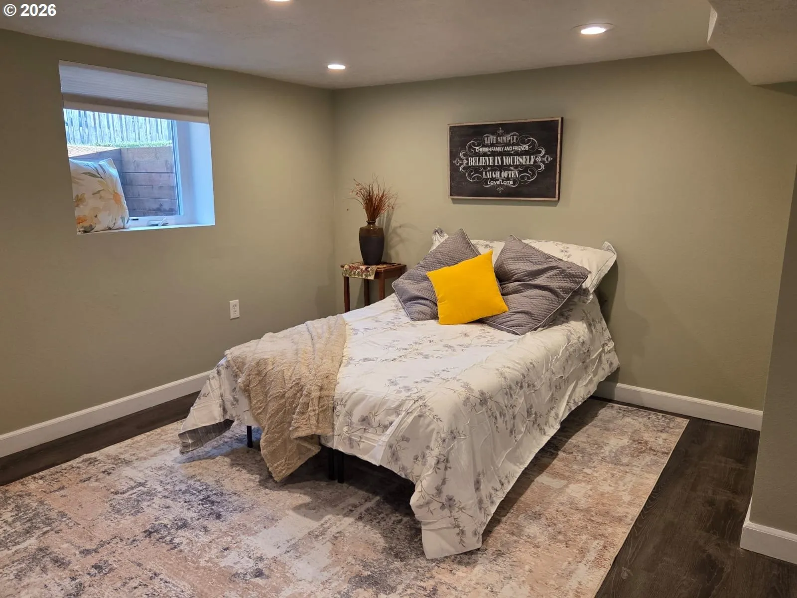 Bedroom, Owner's Suite-Lower