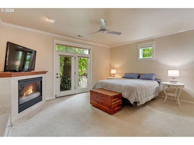 Primary Bedroom-Fireplace