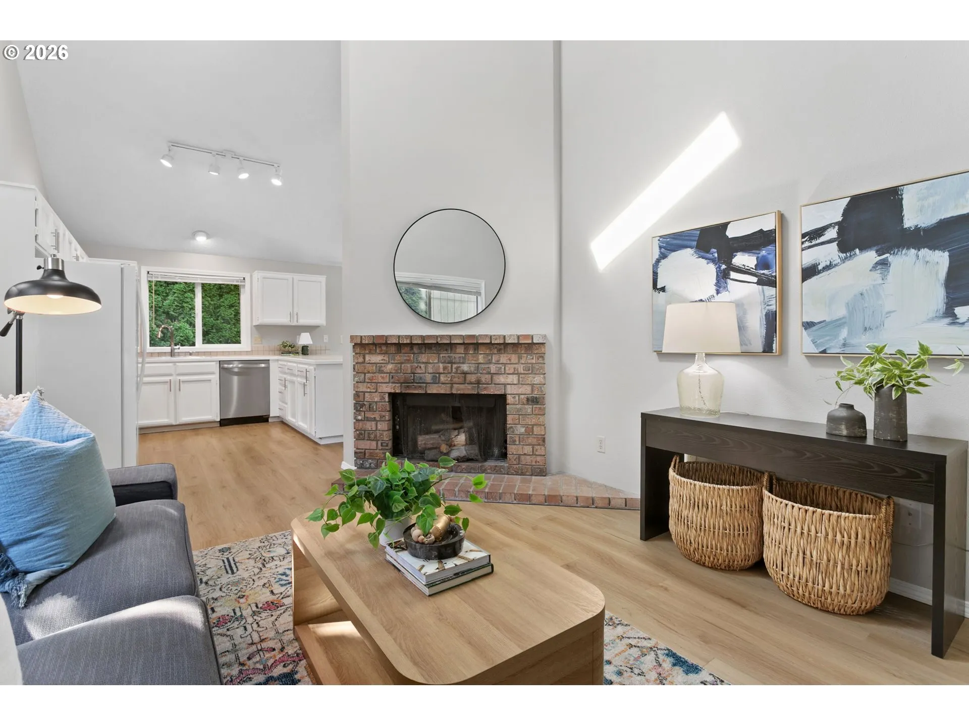 Family Room-Skylight