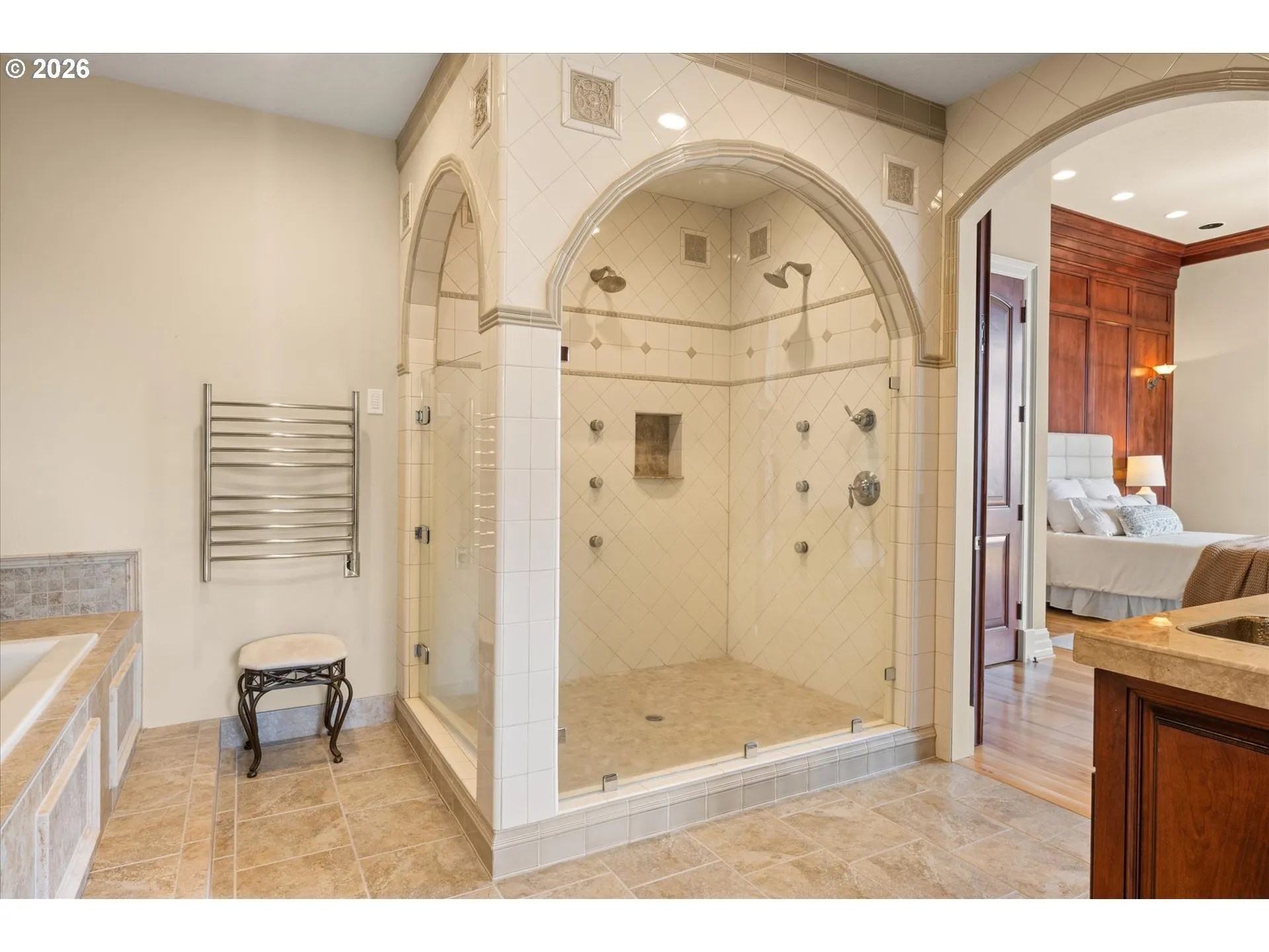 Primary Bedroom-Attached Bathroom