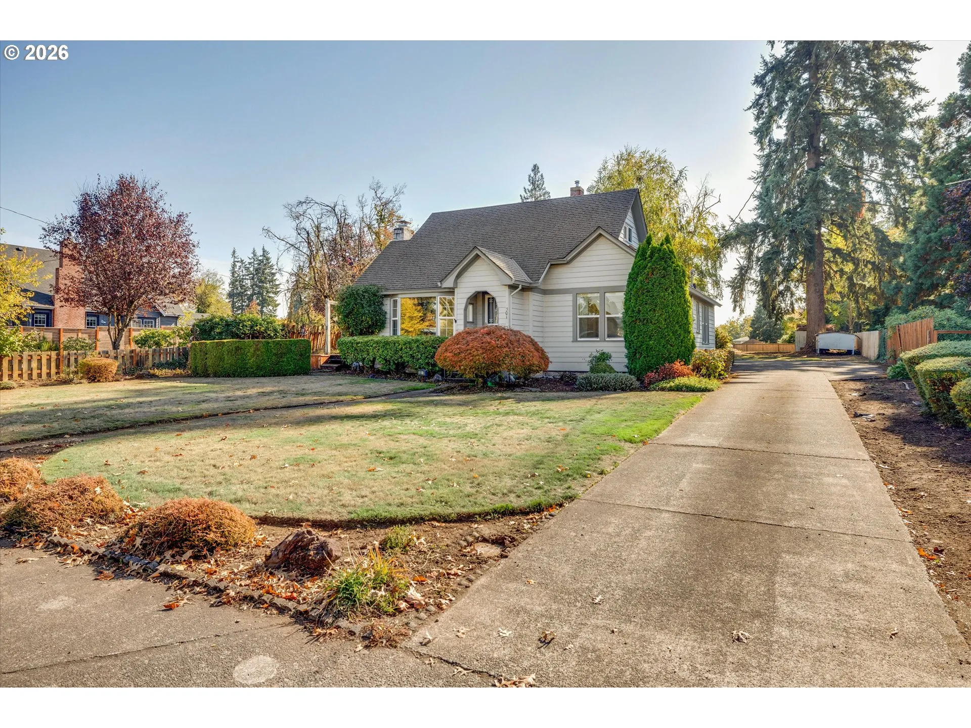 Front Yard-View From