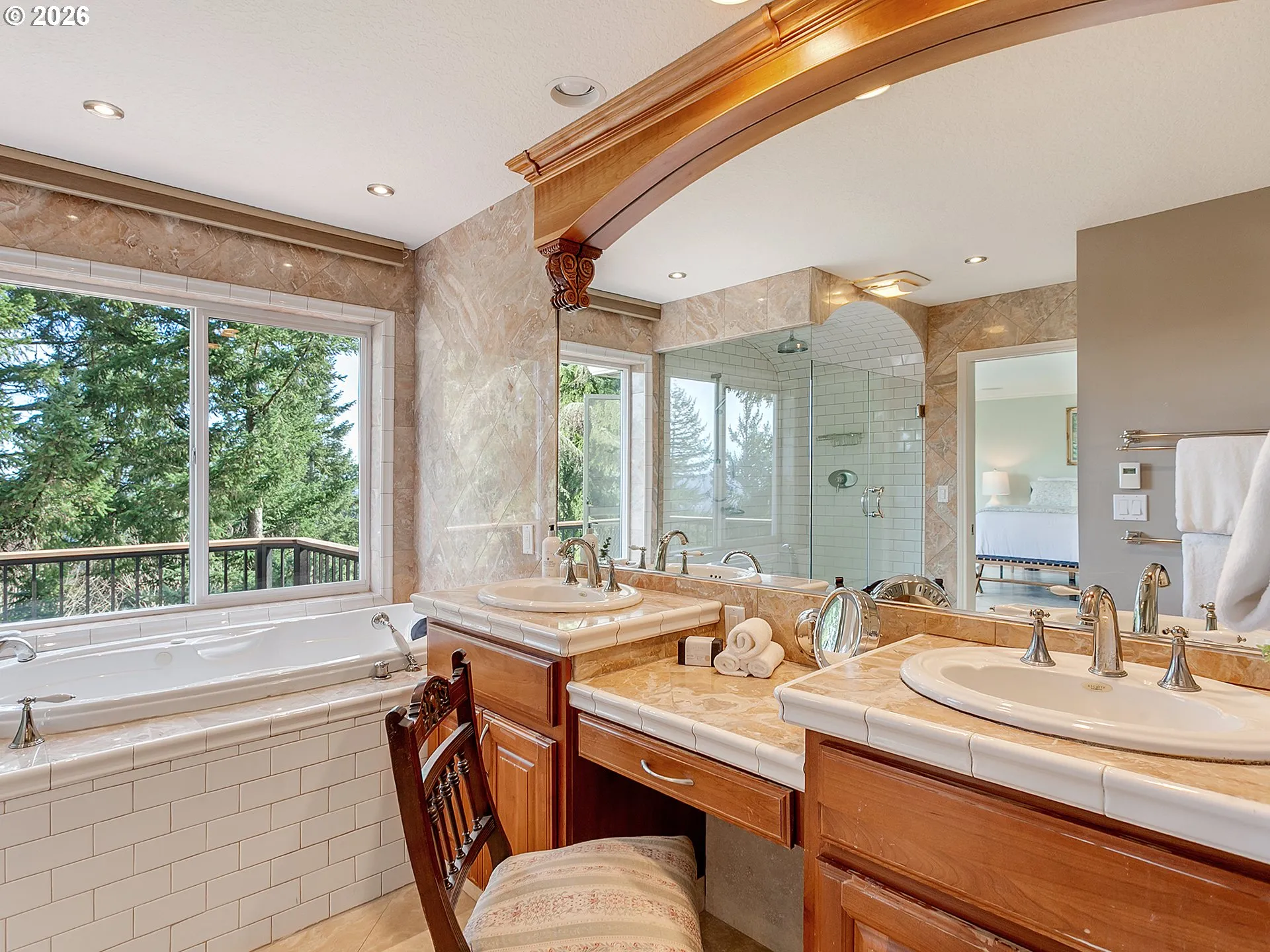 Primary Bedroom-Attached Bathroom