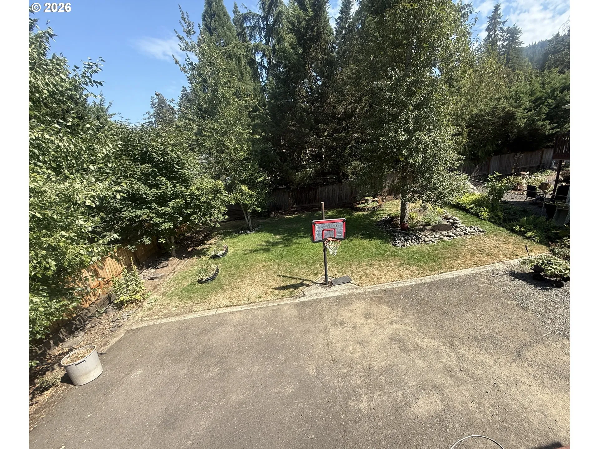 Backyard-View From