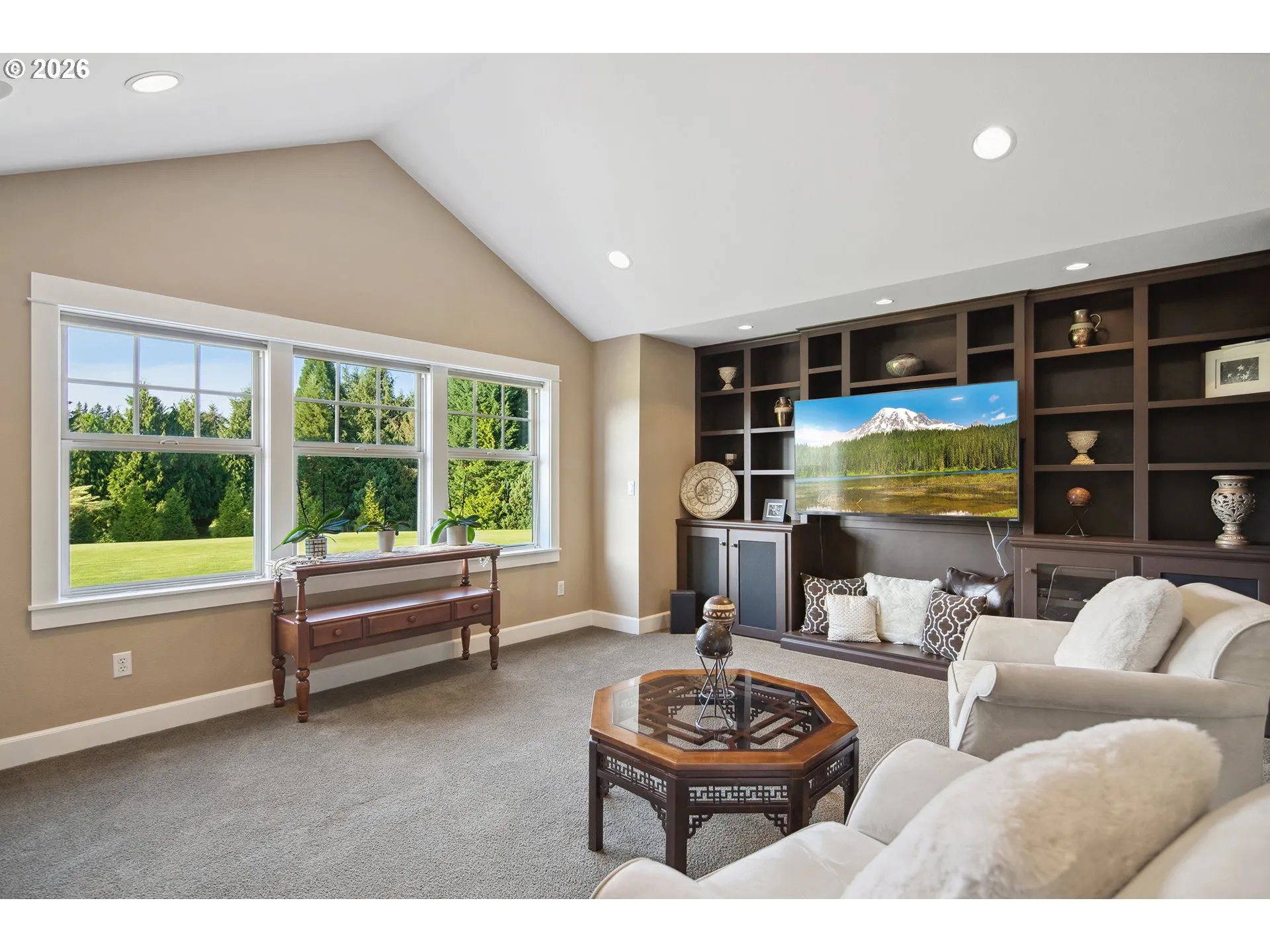 Bonus Room-Vaulted Ceilings