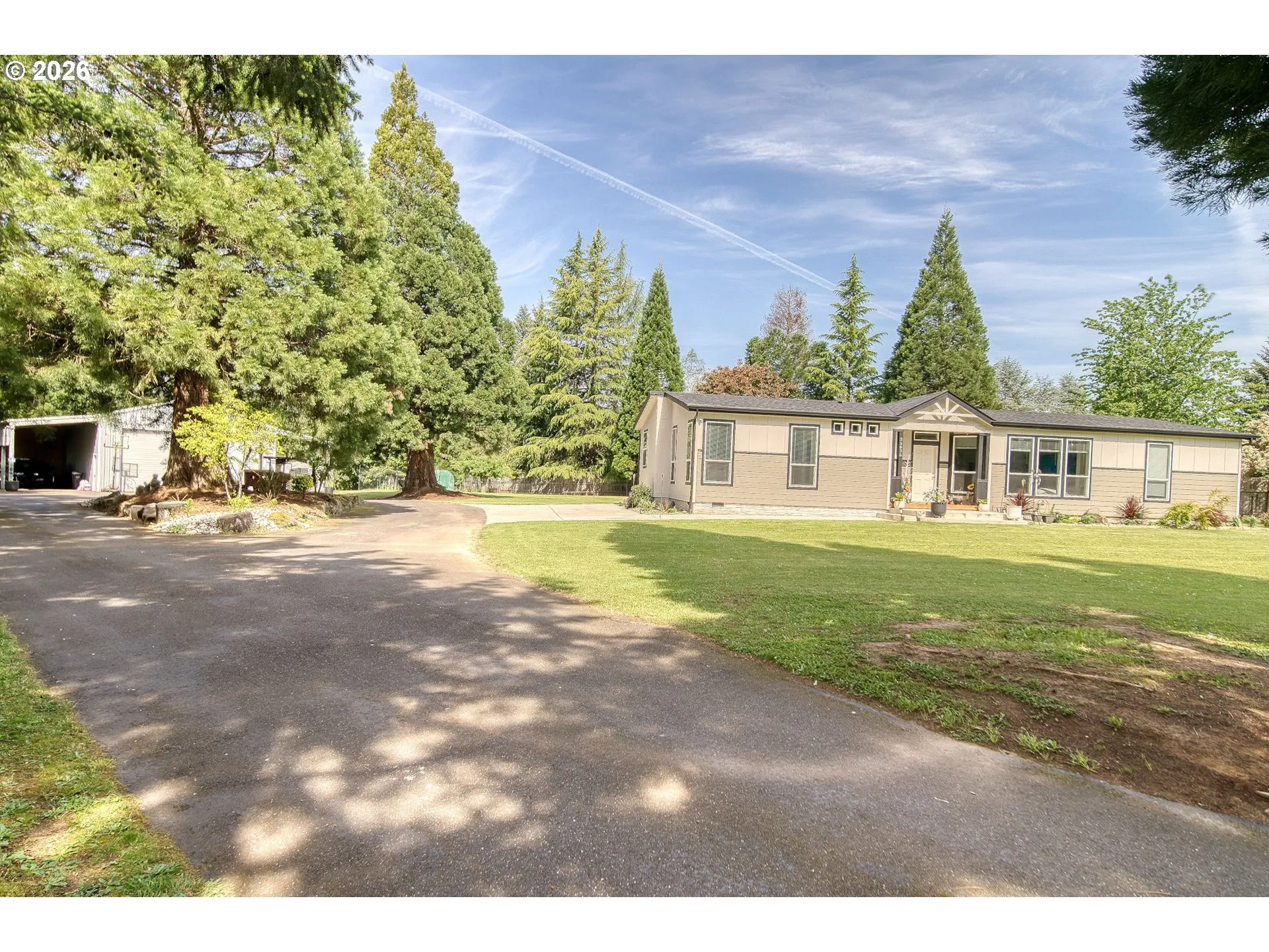 Front Yard-View From