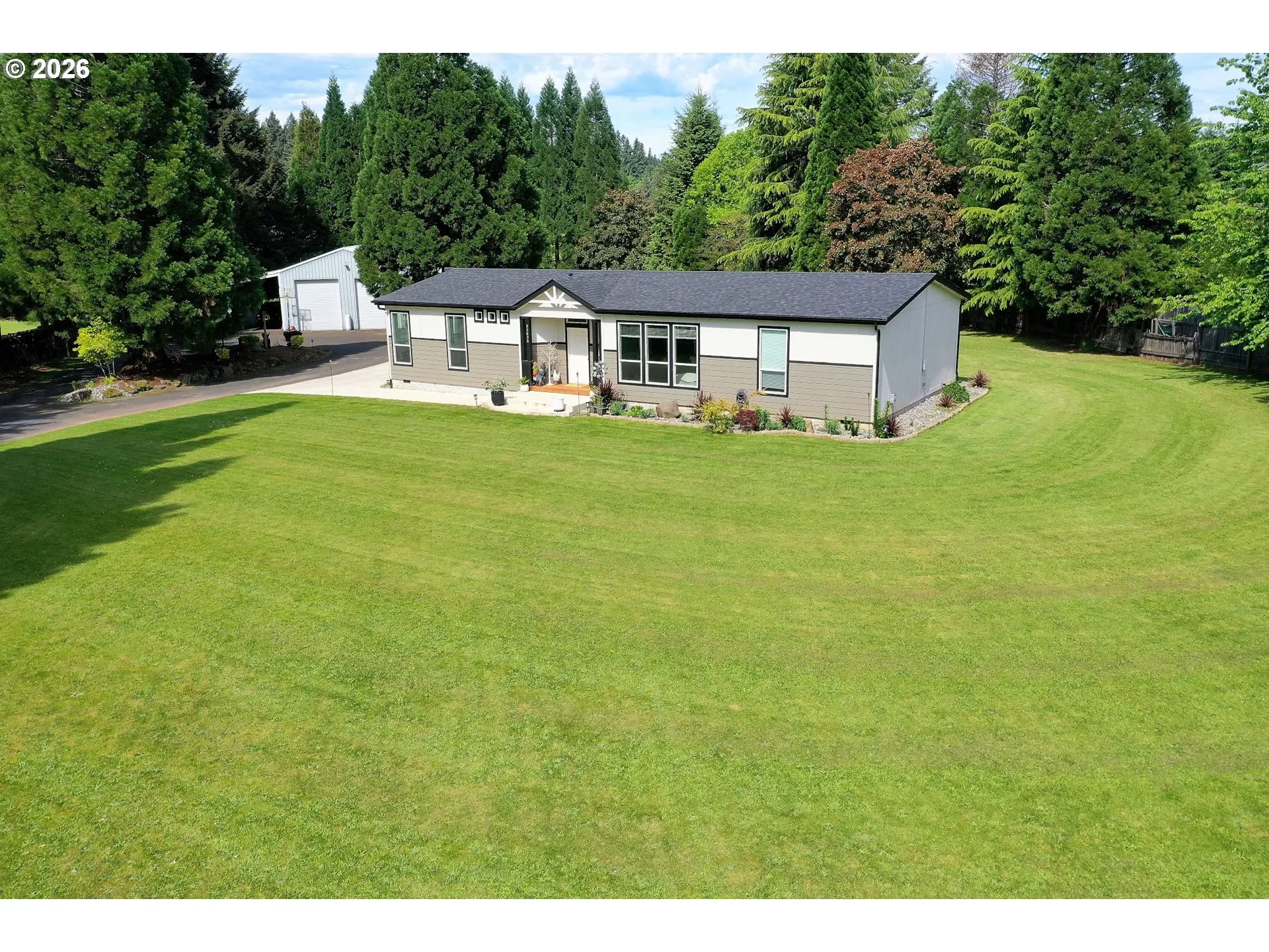 Front Yard-View From