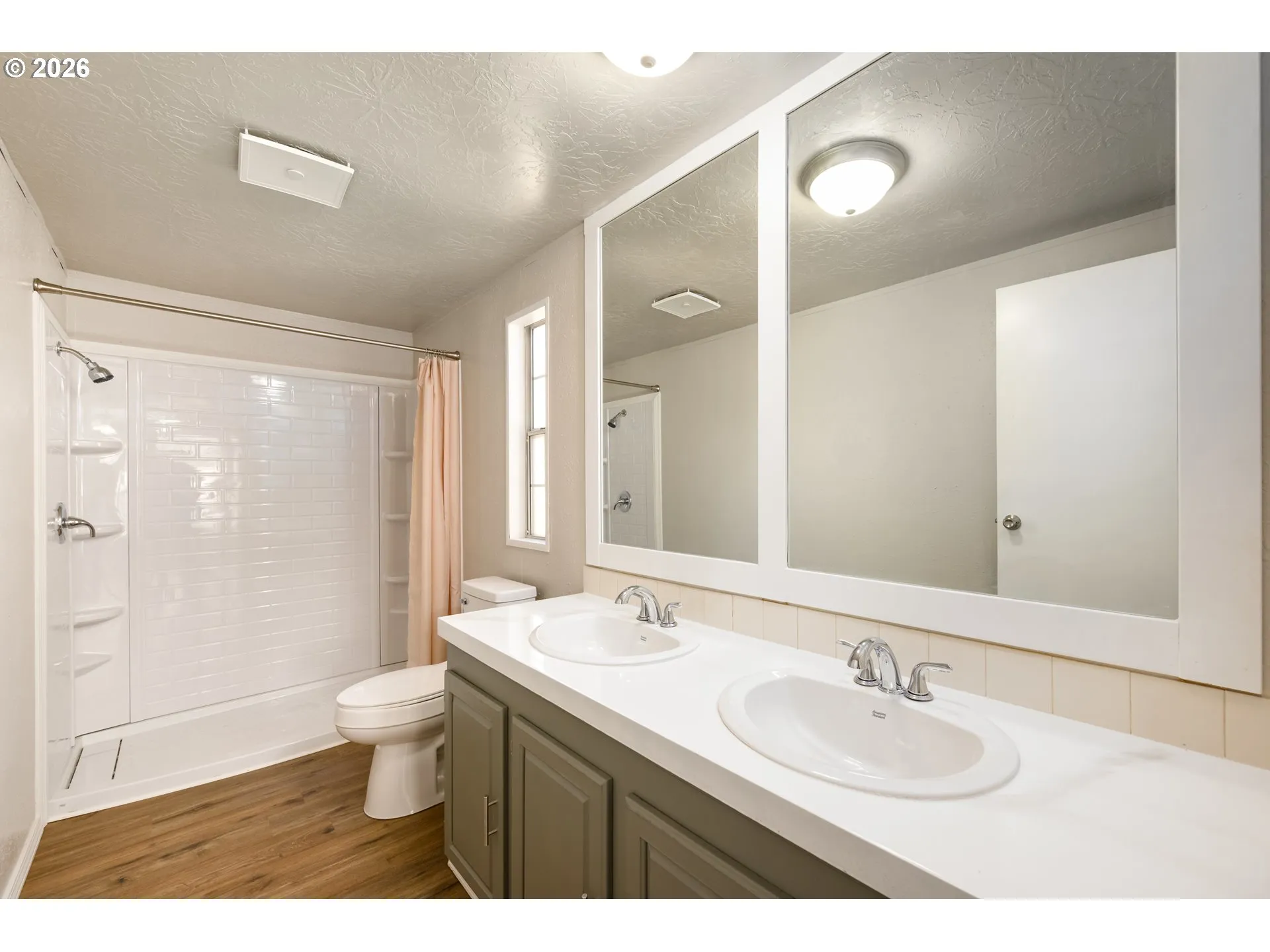 Bathroom, Attached-Double Sinks