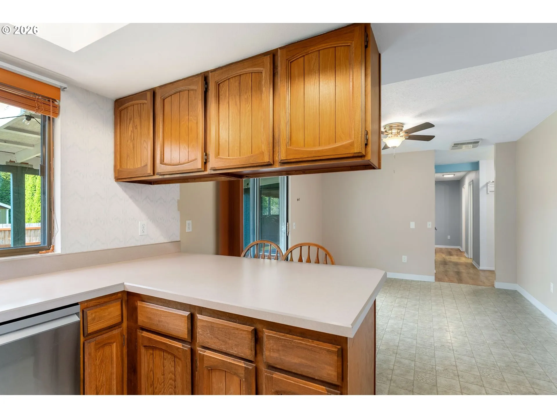 Kitchen/Dining Room-Ceiling Fan