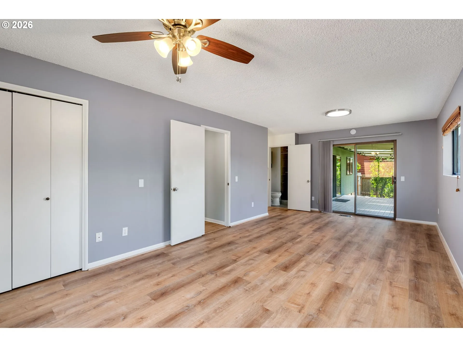 Bedroom, Primary-Ceiling Fan