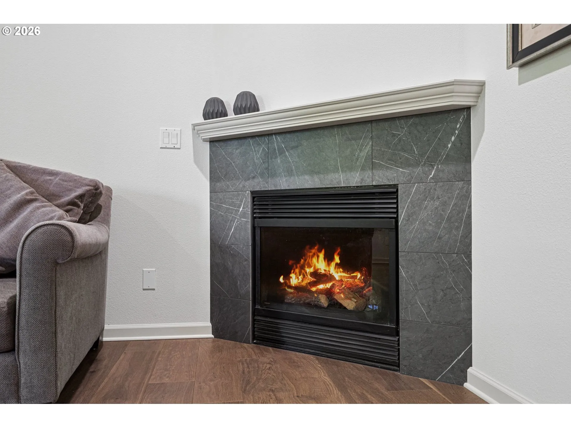 Living Room-Fireplace