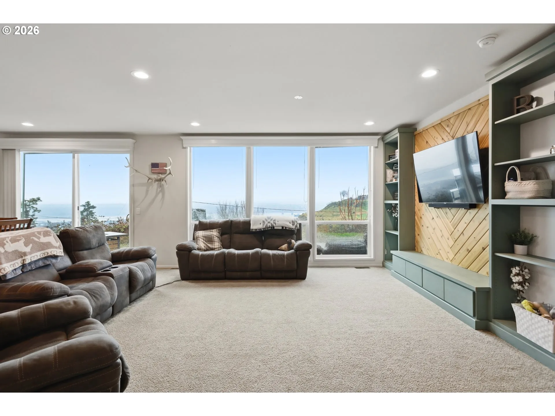 Living Room-View From