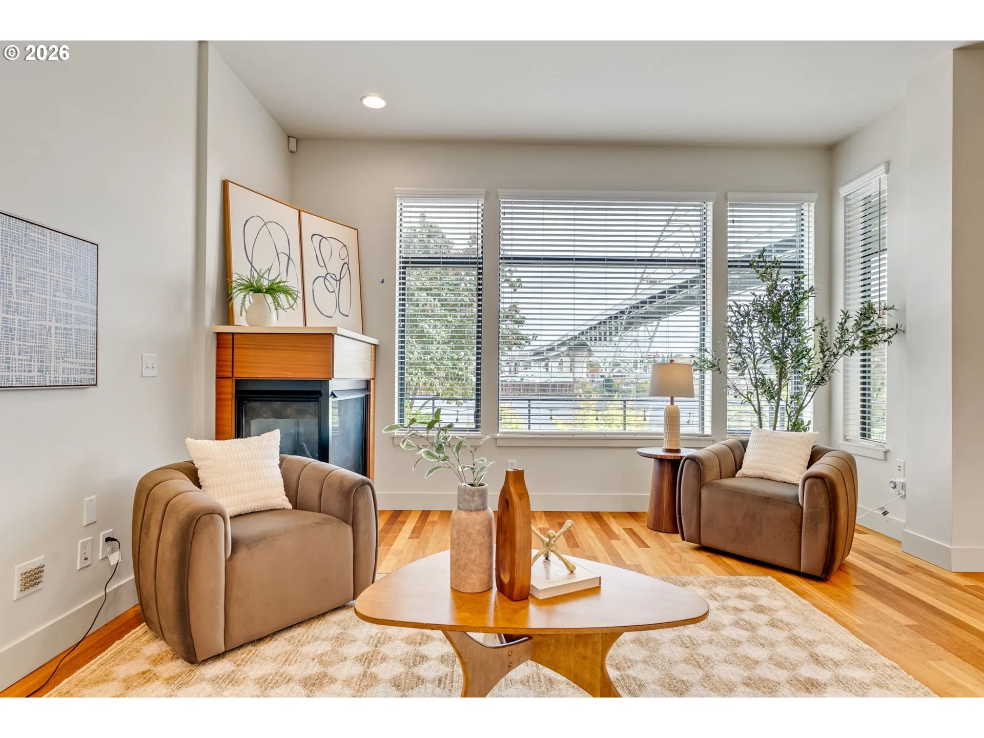 Living Room-View From