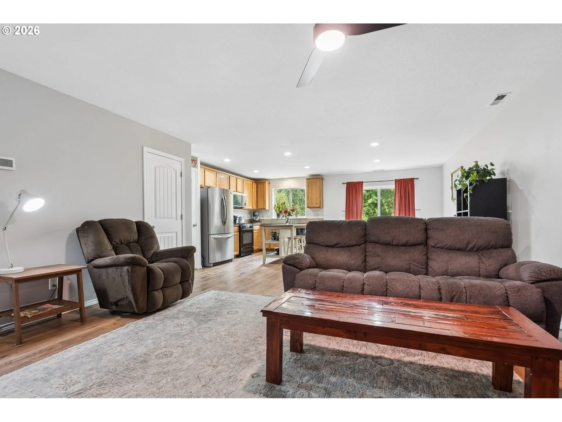 Living Room-View From