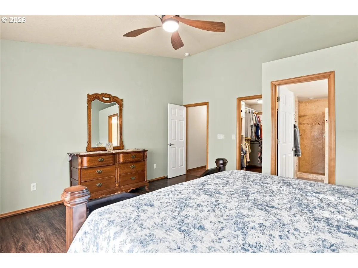 Bedroom, Owner's Suite-View From