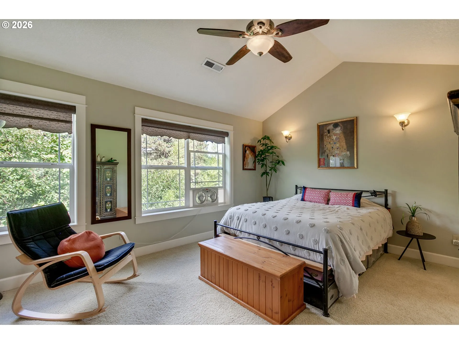 Bedroom, Primary-Ceiling Fan