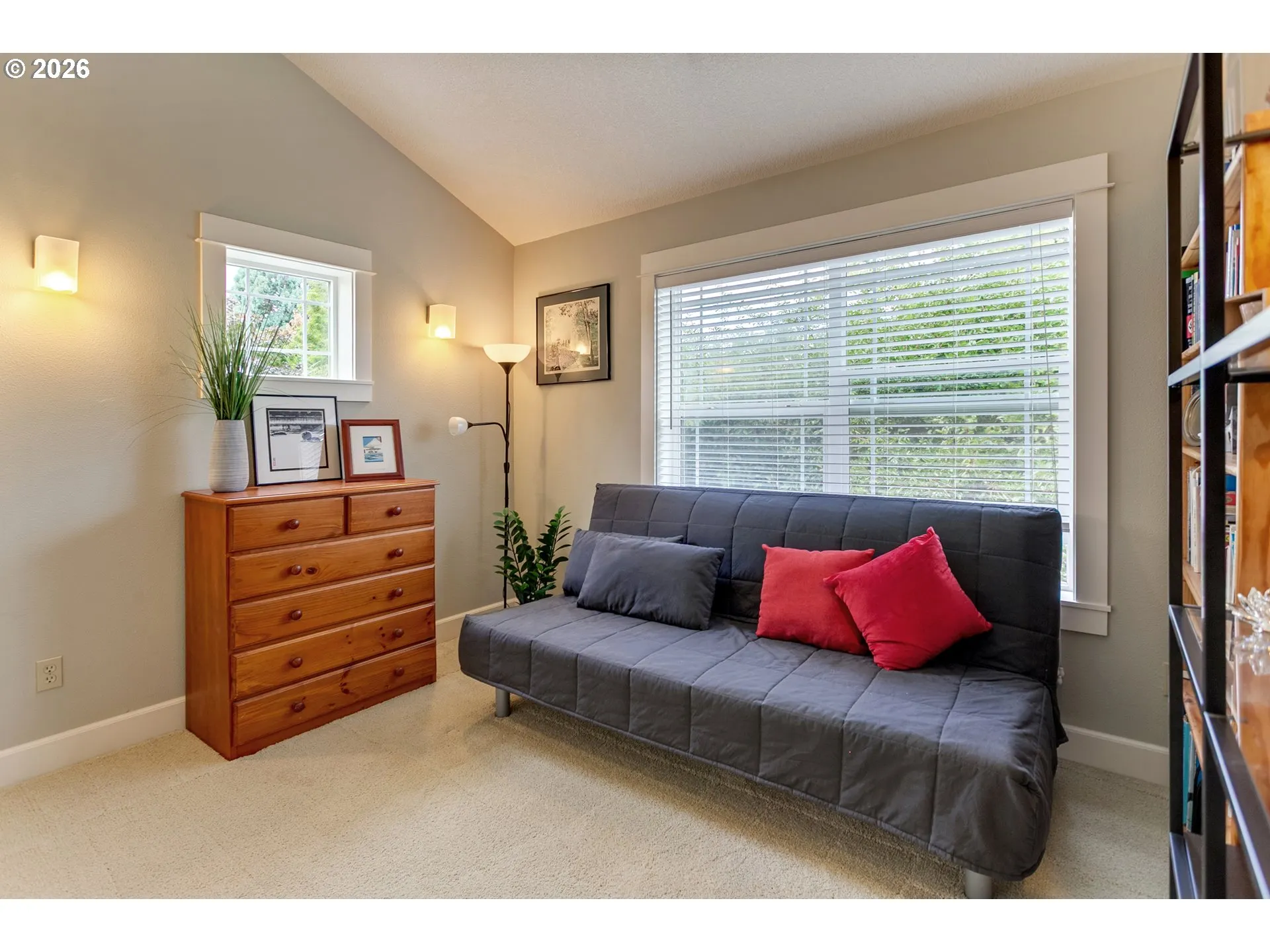 Bedroom-Vaulted Ceilings