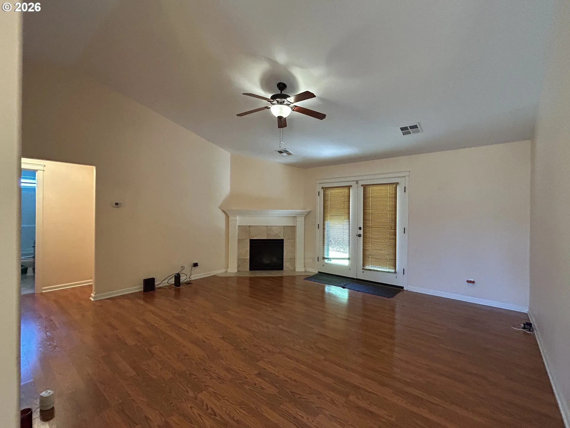Living Room-Fireplace