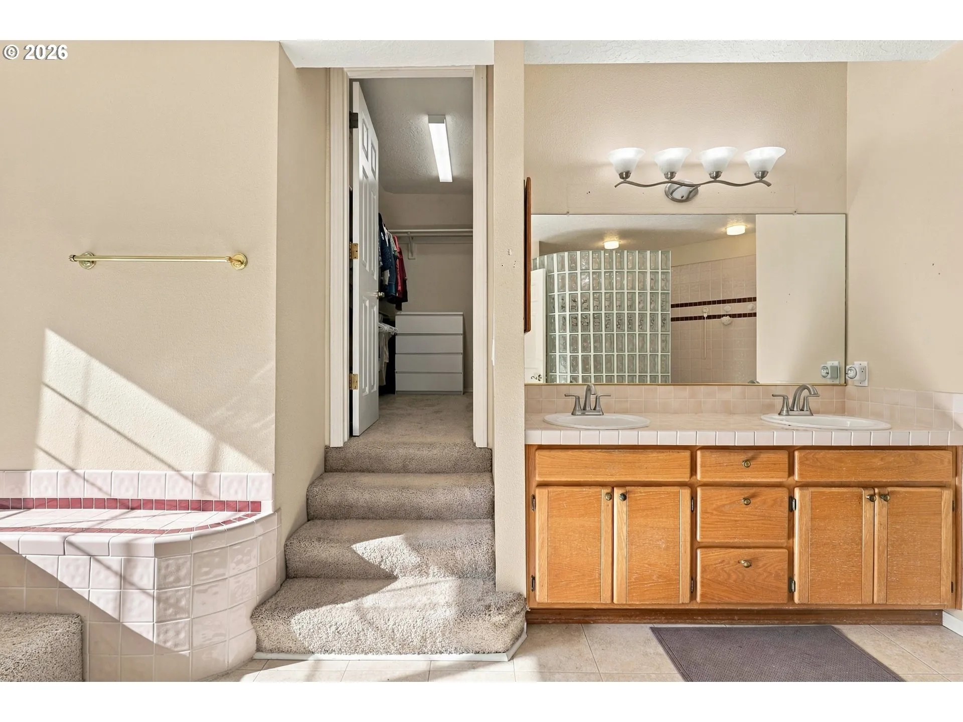 Primary Bedroom-Attached Bathroom