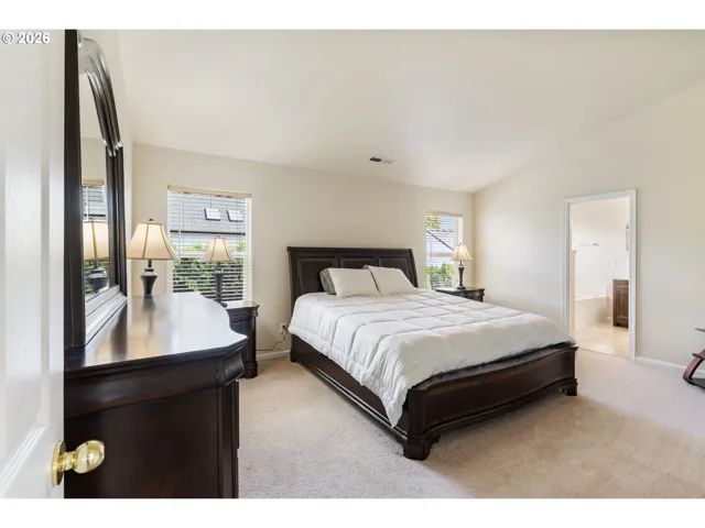 Owner's Suite Bedroom-Vaulted Ceilings