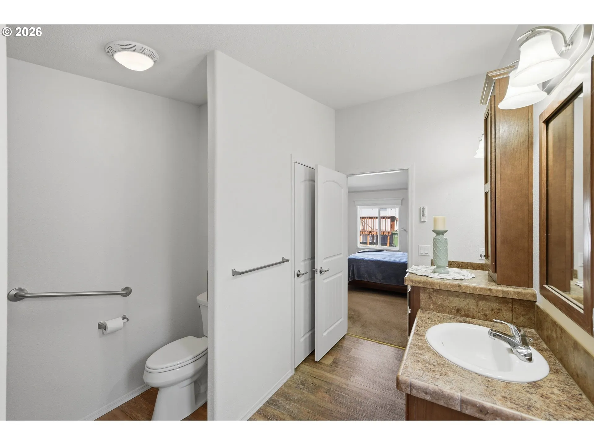 Primary Bedroom-Attached Bathroom